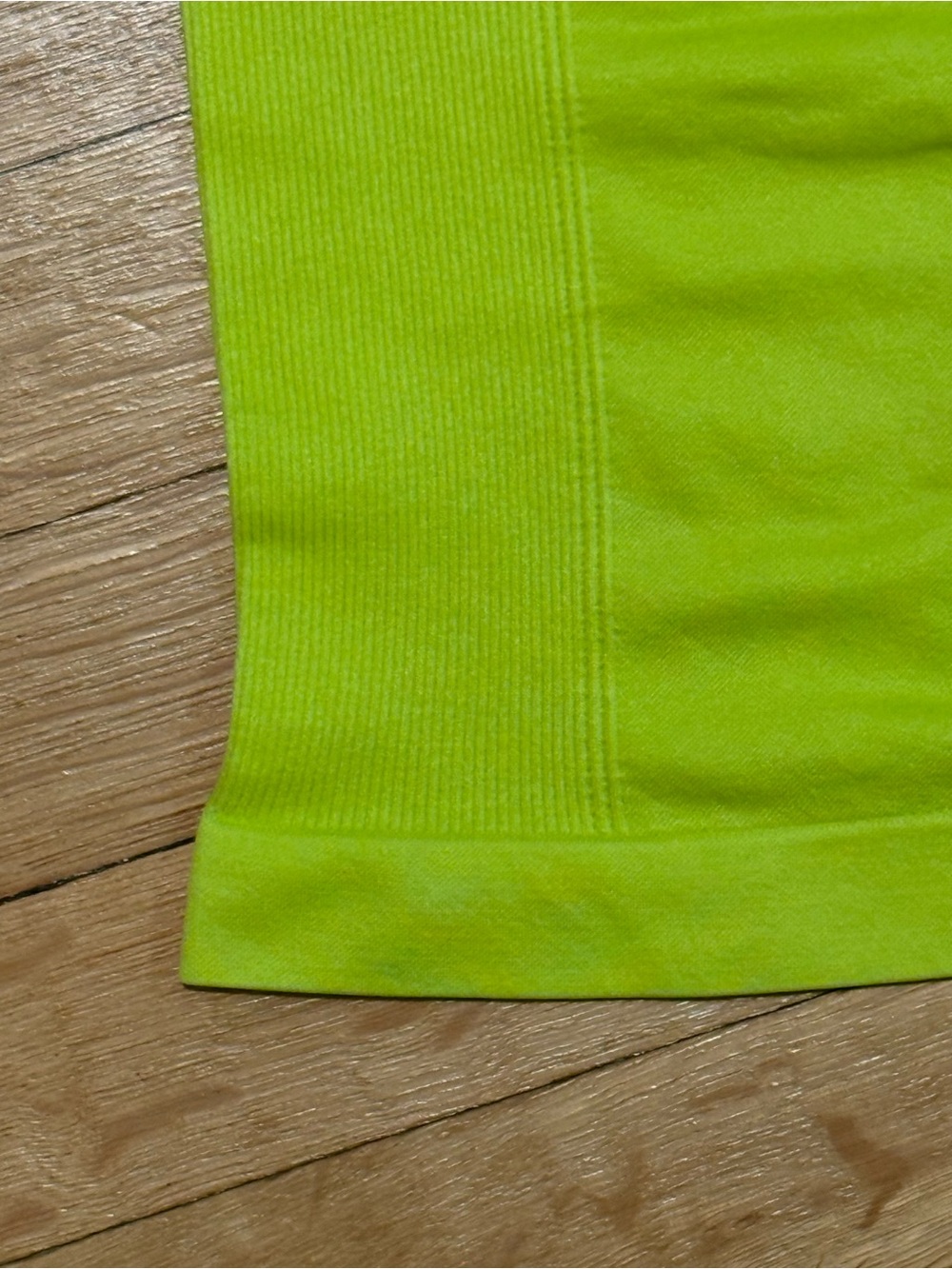 Fabletics Neon Lime Racerback Performance Tank - Picture 3 of 5